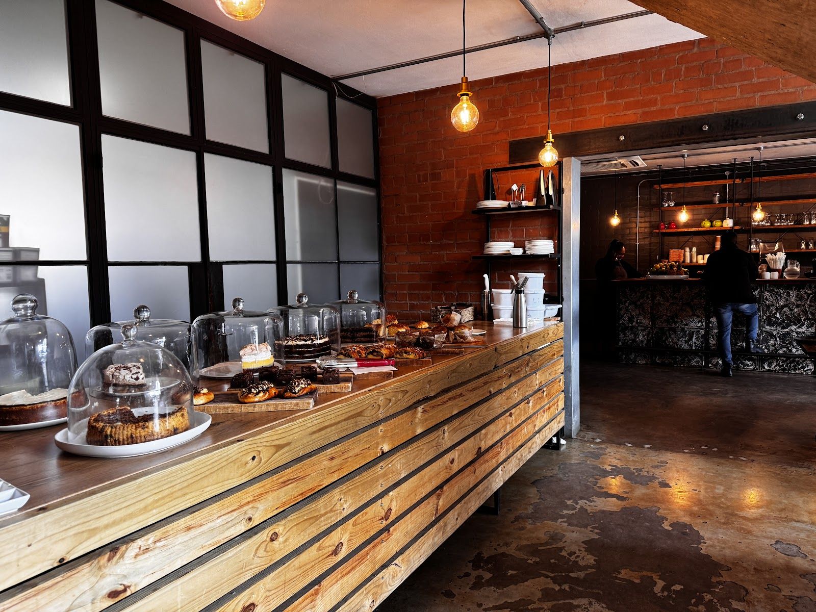 The cake counter